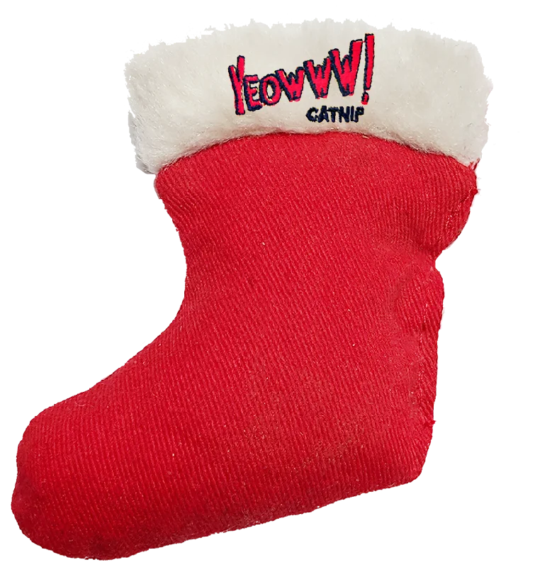 Yeowww! Stocking Holiday Catnip Cat Toy