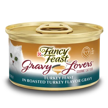 Fancy Feast Gravy Lovers Turkey Feast in Turkey Flavor Gravy Wet Cat Food