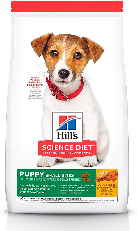 Hill's Science Diet Dry Dog Food, Puppy, Small Bites, Chicken Meal & Barley Recipe