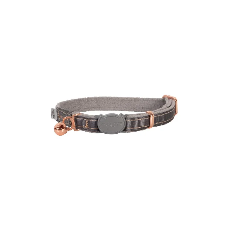 Rogz Urbancat Safety Release Cat Collar Dove Grey