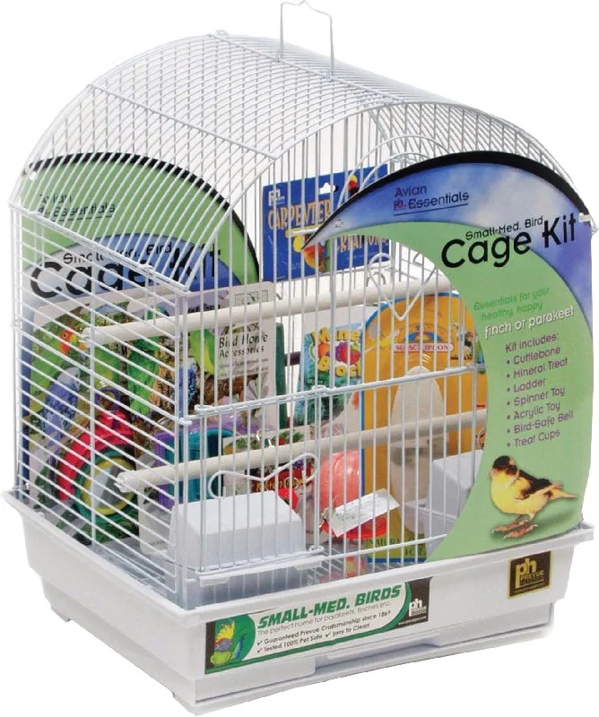 Round Roof Small Bird Cage Kit